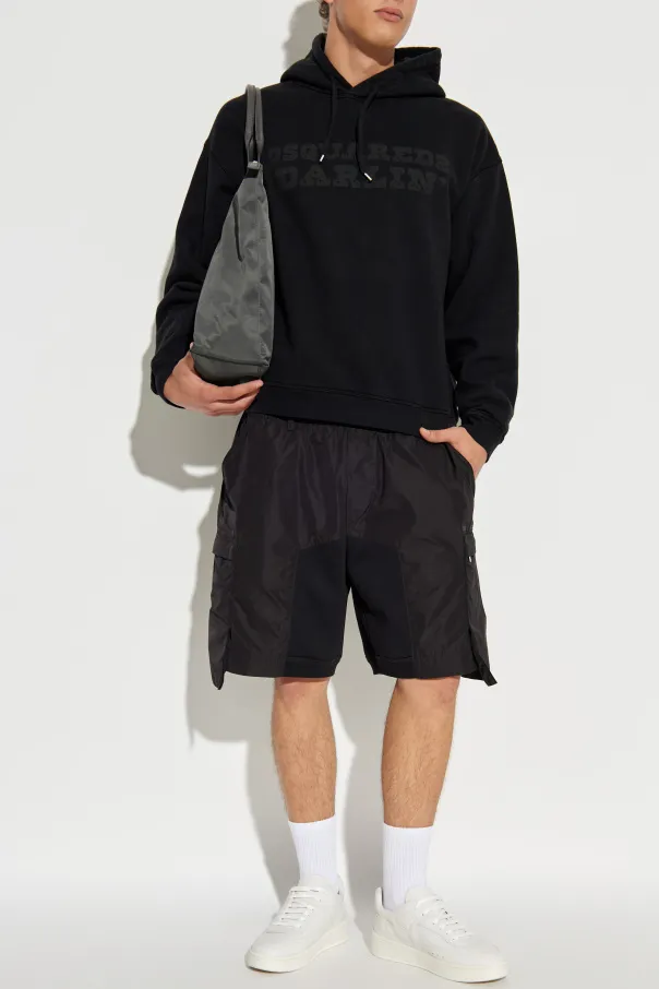 Logo-Print Cotton Hoodie