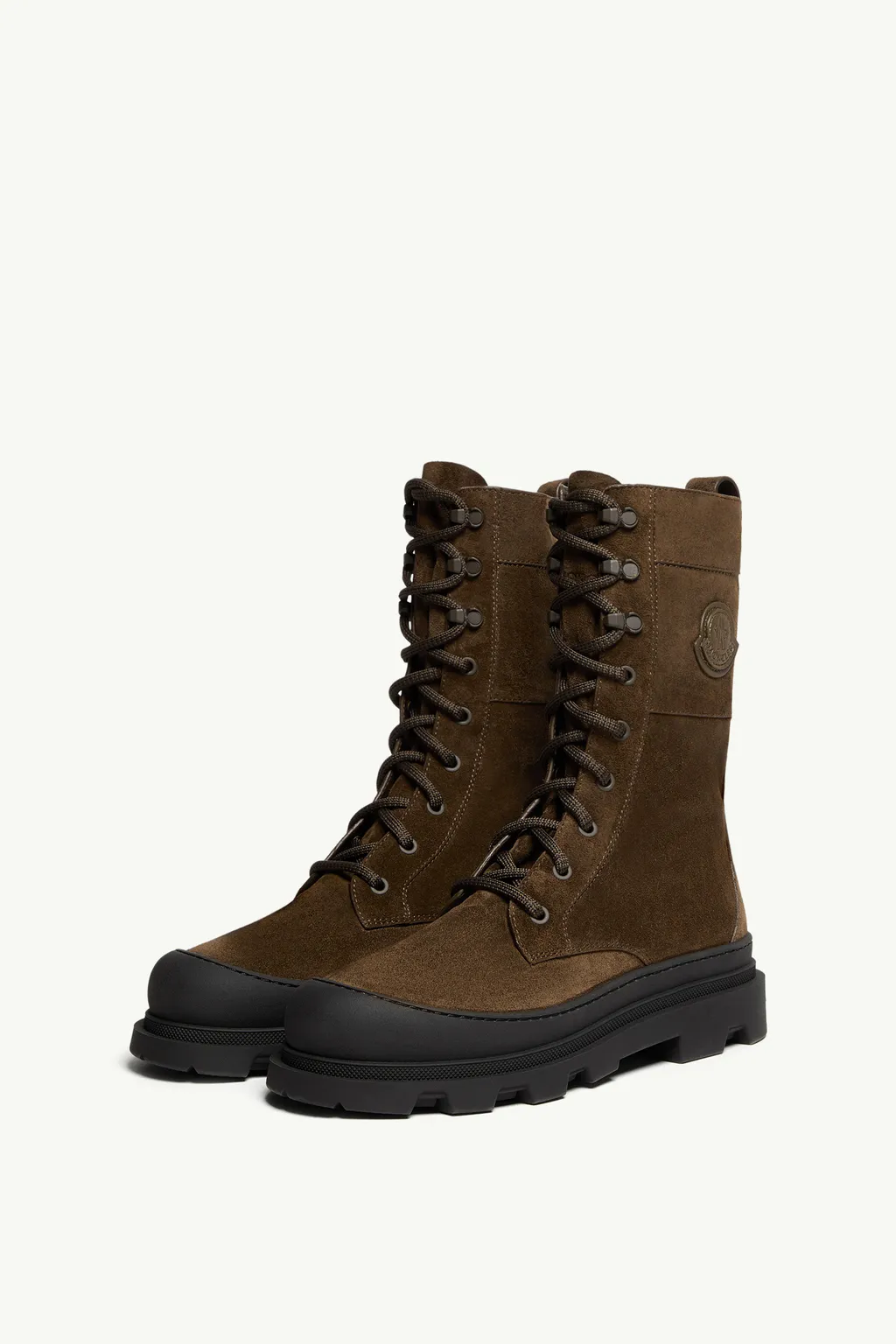 Moncler Vera High-Top Laced Boots