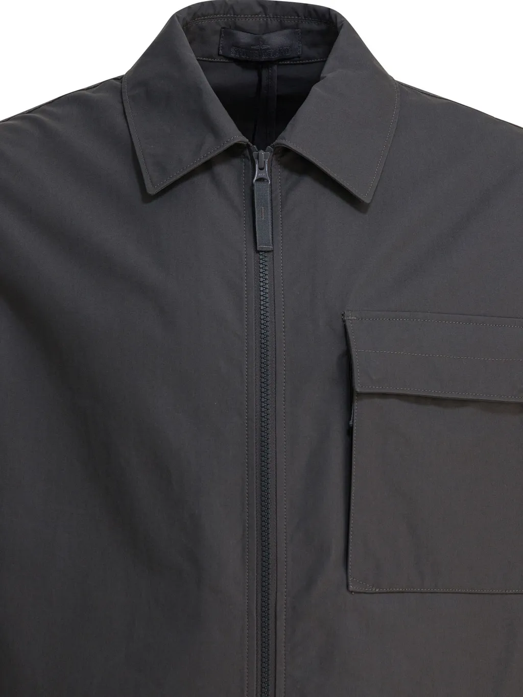 Long-Sleeved Shirt Jacket