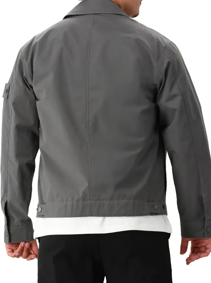 Long-Sleeved Shirt Jacket