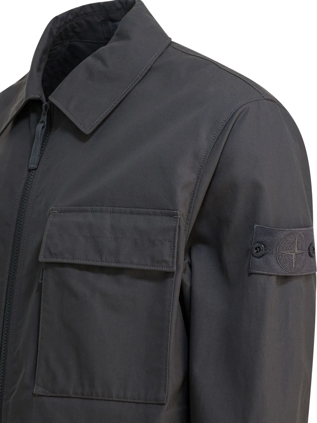 Long-Sleeved Shirt Jacket