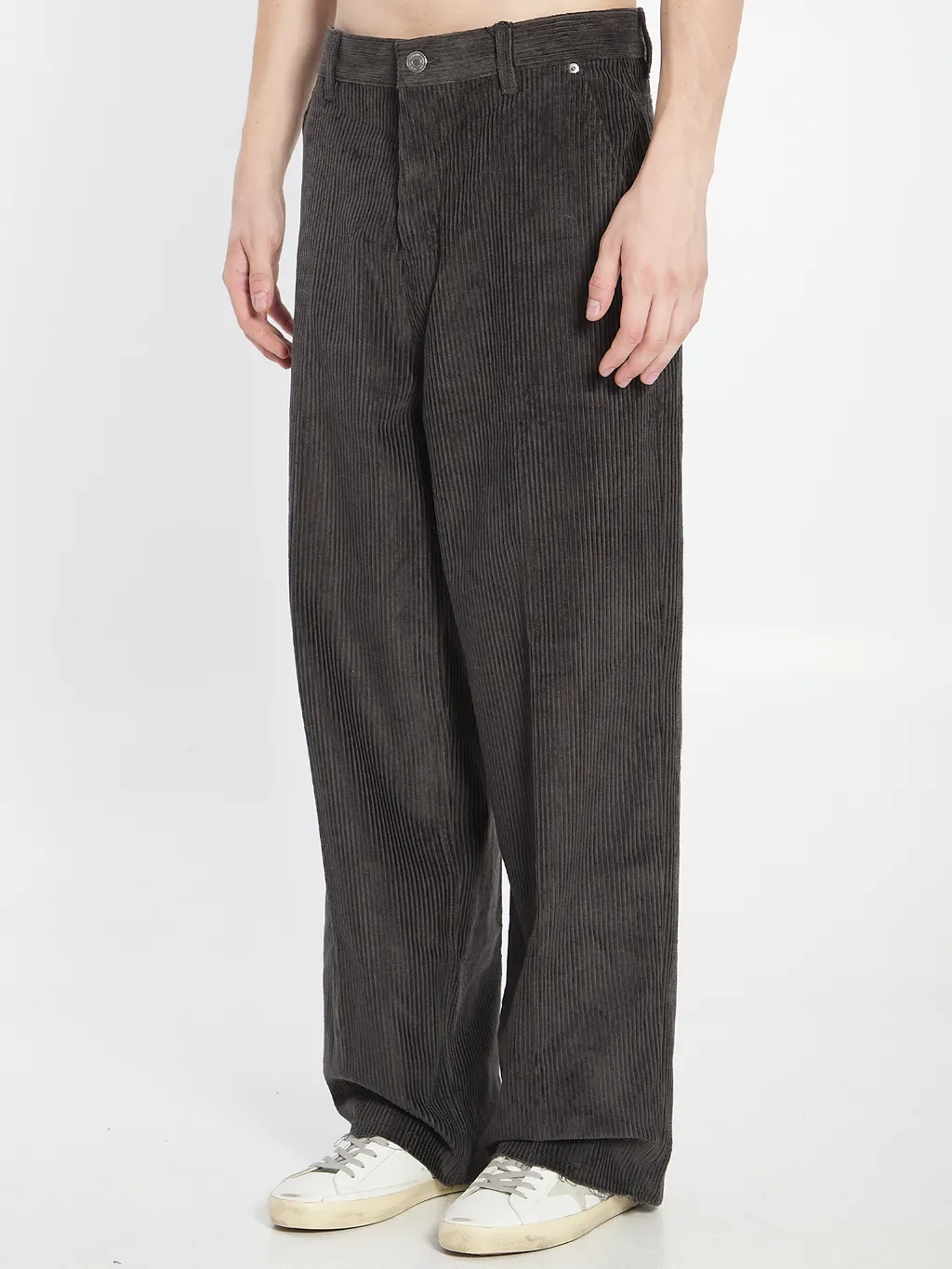 Casual Pants With Belt Loops