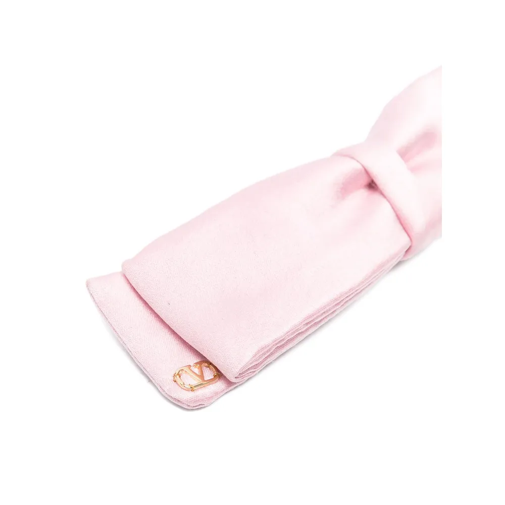 Valentino Vlogo Signature Bow Hair Clip
