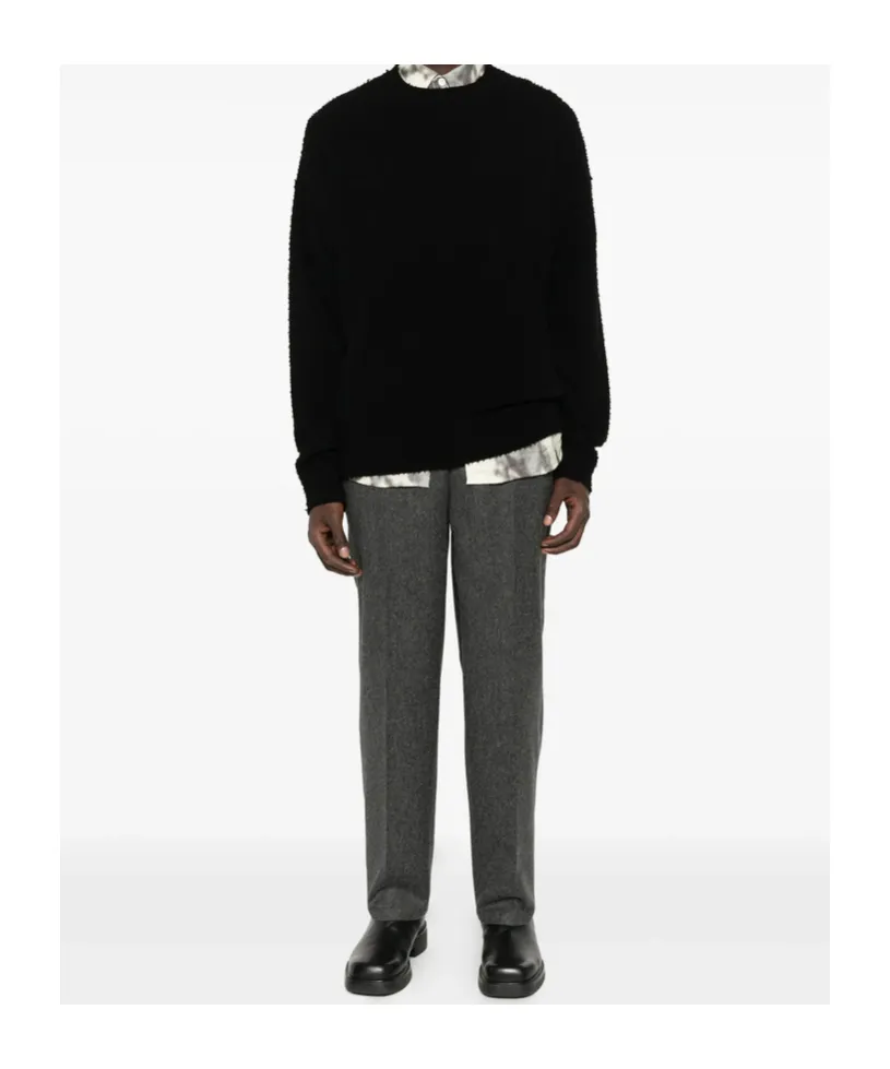 Crew Neck Long Sleeve Sweater