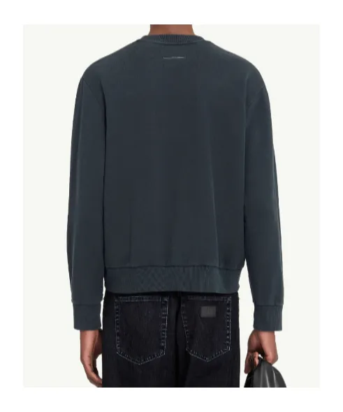 Mm6 Maison Margiela Logo Patch Crewneck Sweatshirt