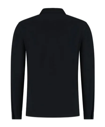 Long-Sleeved Polo Shirt