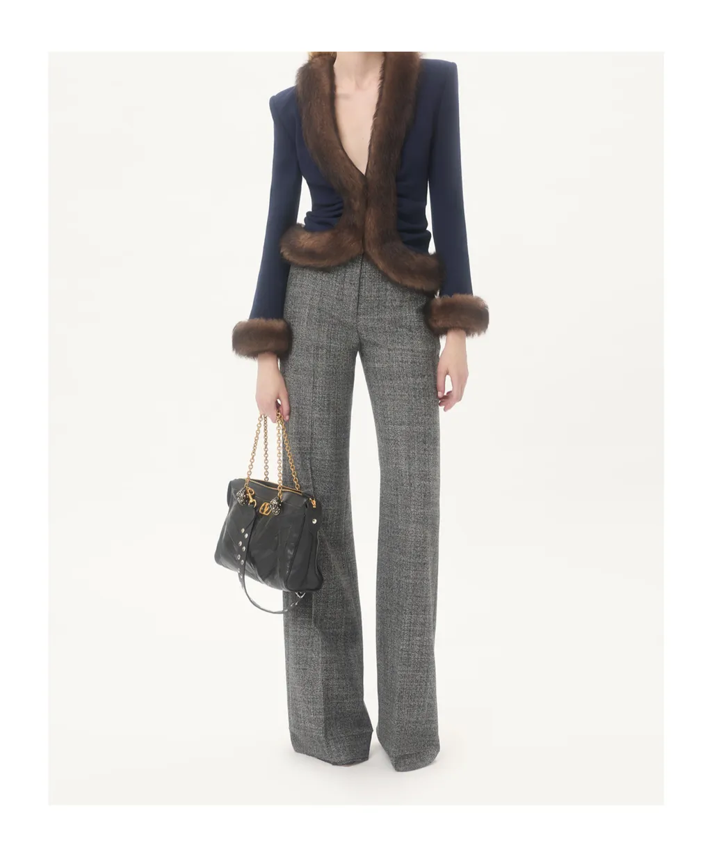 Wool Crepe Jacket