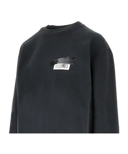 Mm6 Maison Margiela Numeric Signature Label Crewneck Sweatshirt