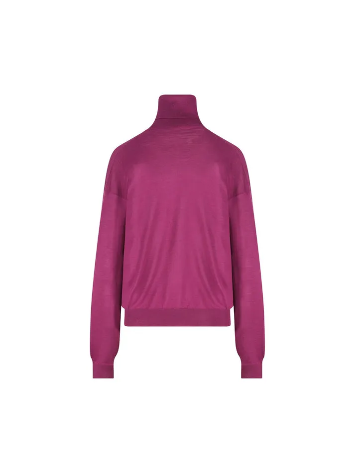 Saint Laurent Turtleneck Knitted Jumper