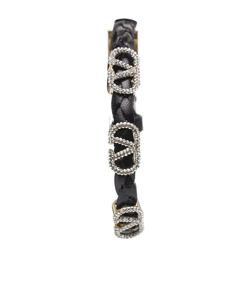 V Logo Bracelet