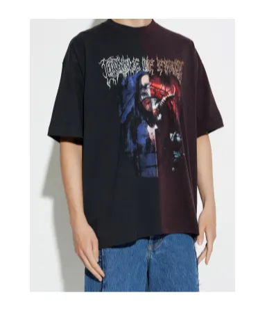 Vetements Graphic Printed Crewneck T-Shirt