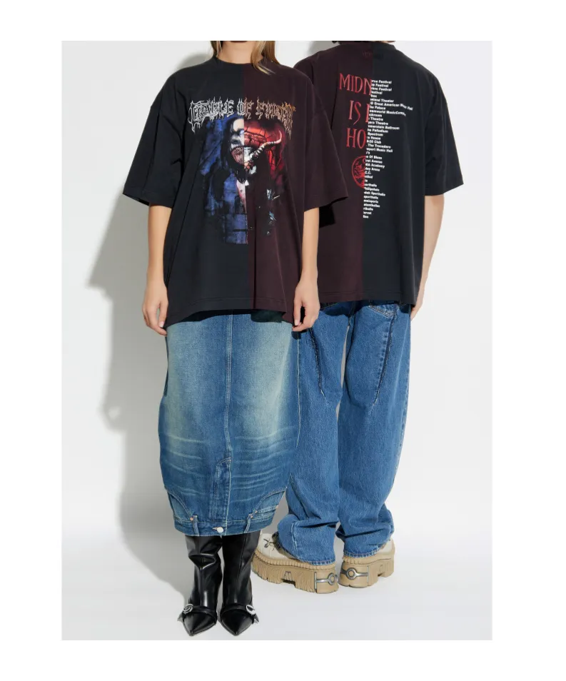 Vetements Graphic Printed Crewneck T-Shirt