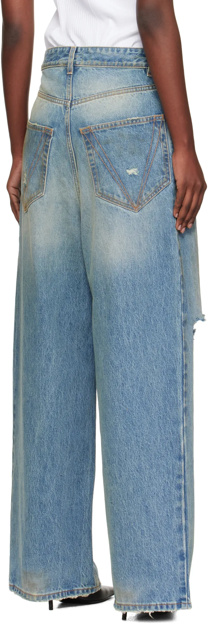 Distressed Baggy Jeans