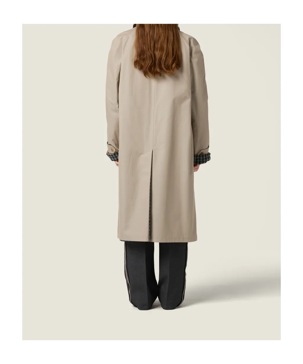 Miu Miu Button-Up Long Coat