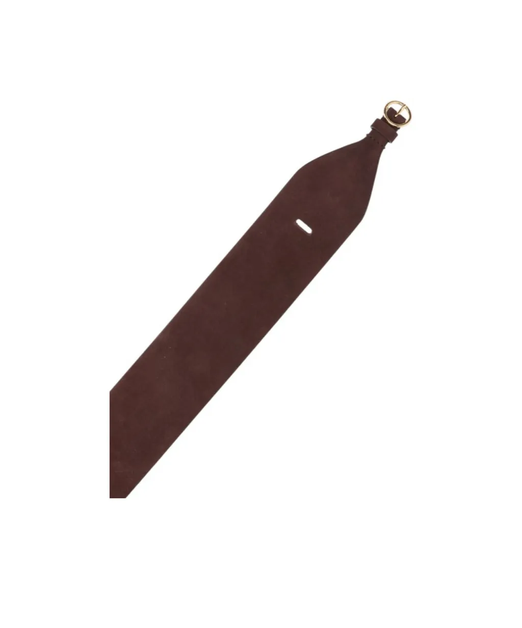 AlaÏA Asymmetric Buckle Detailed Belt