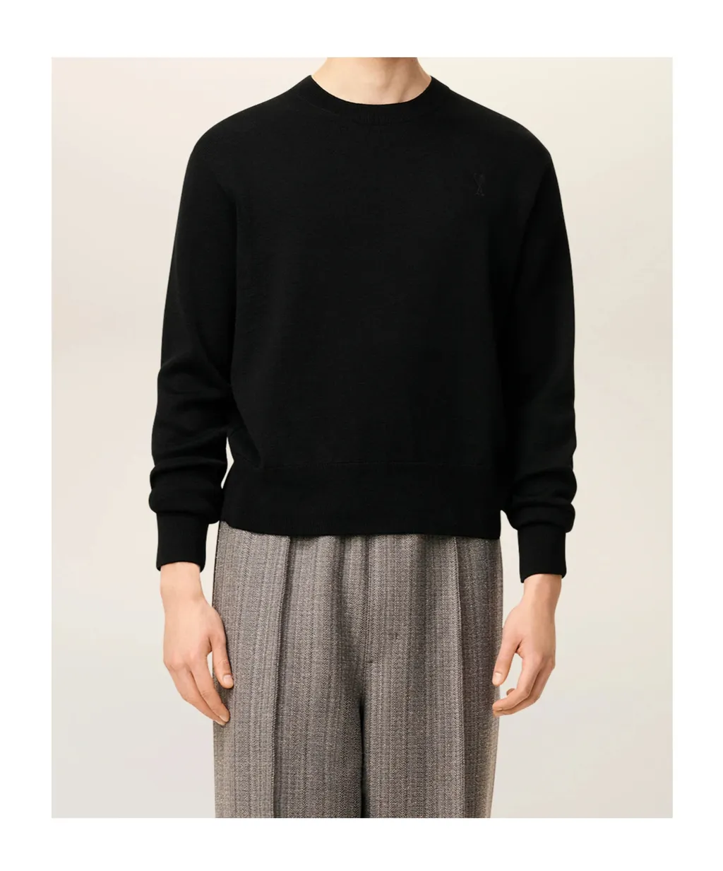 Long-Sleeved Wool Sweater