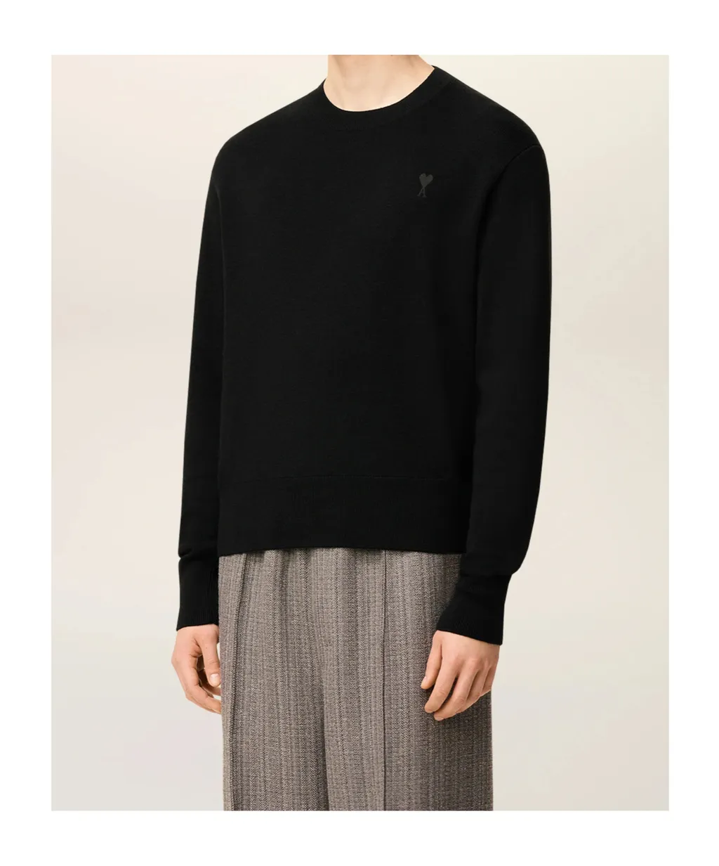 Long-Sleeved Wool Sweater