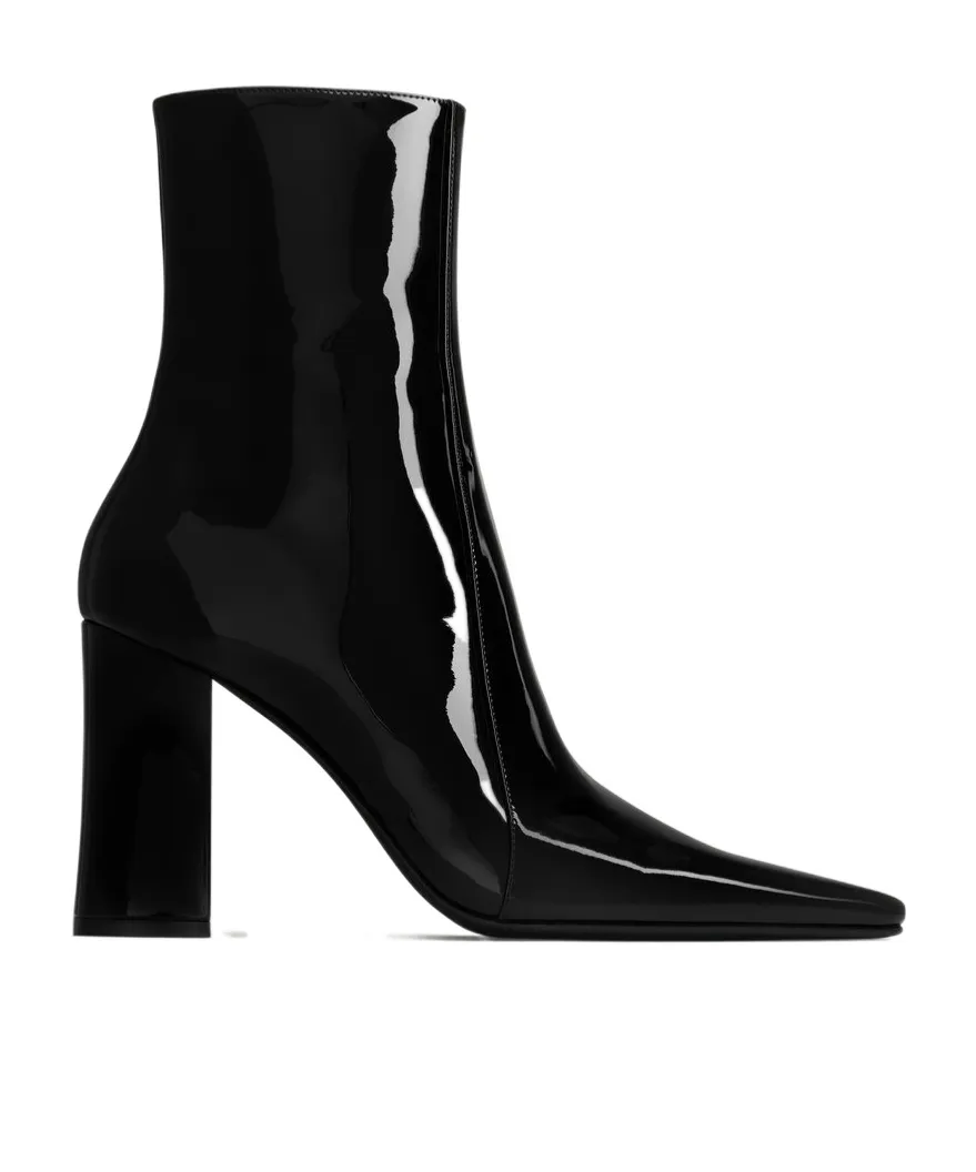 Rainer Boots In Patent Leather