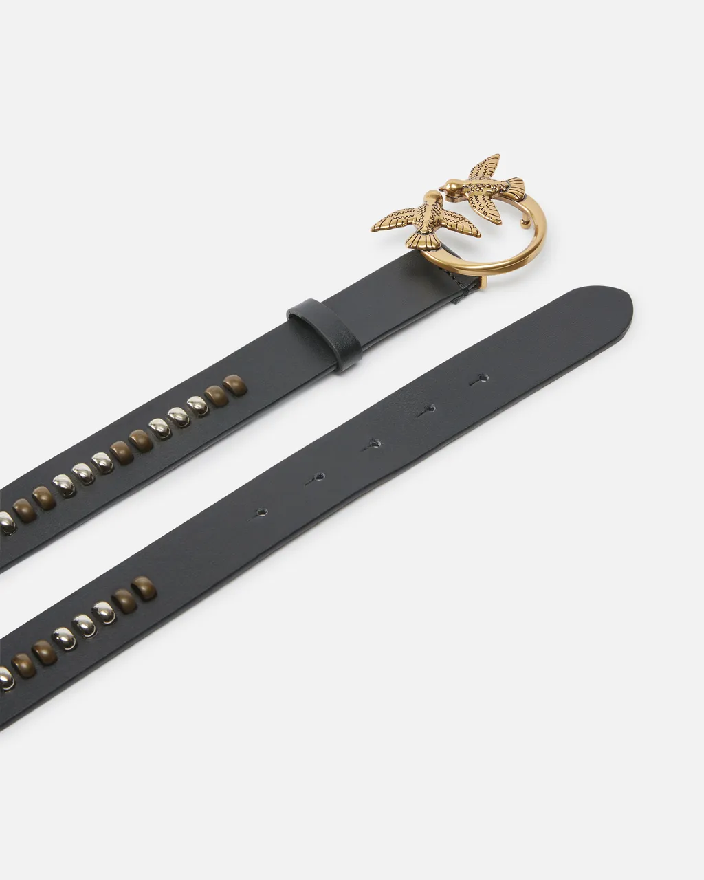Stud-Embellished Belt