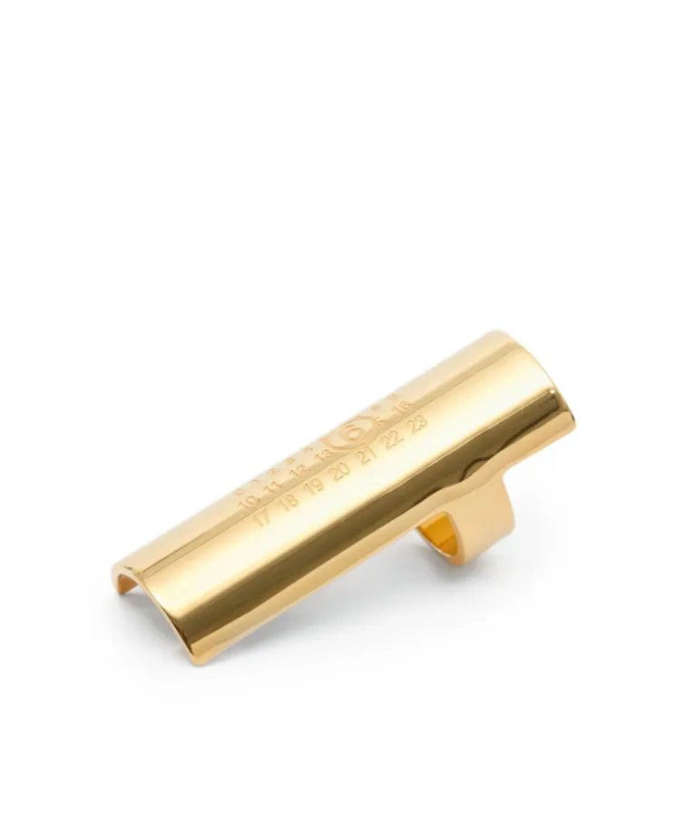 Engraved Open-Band Ring