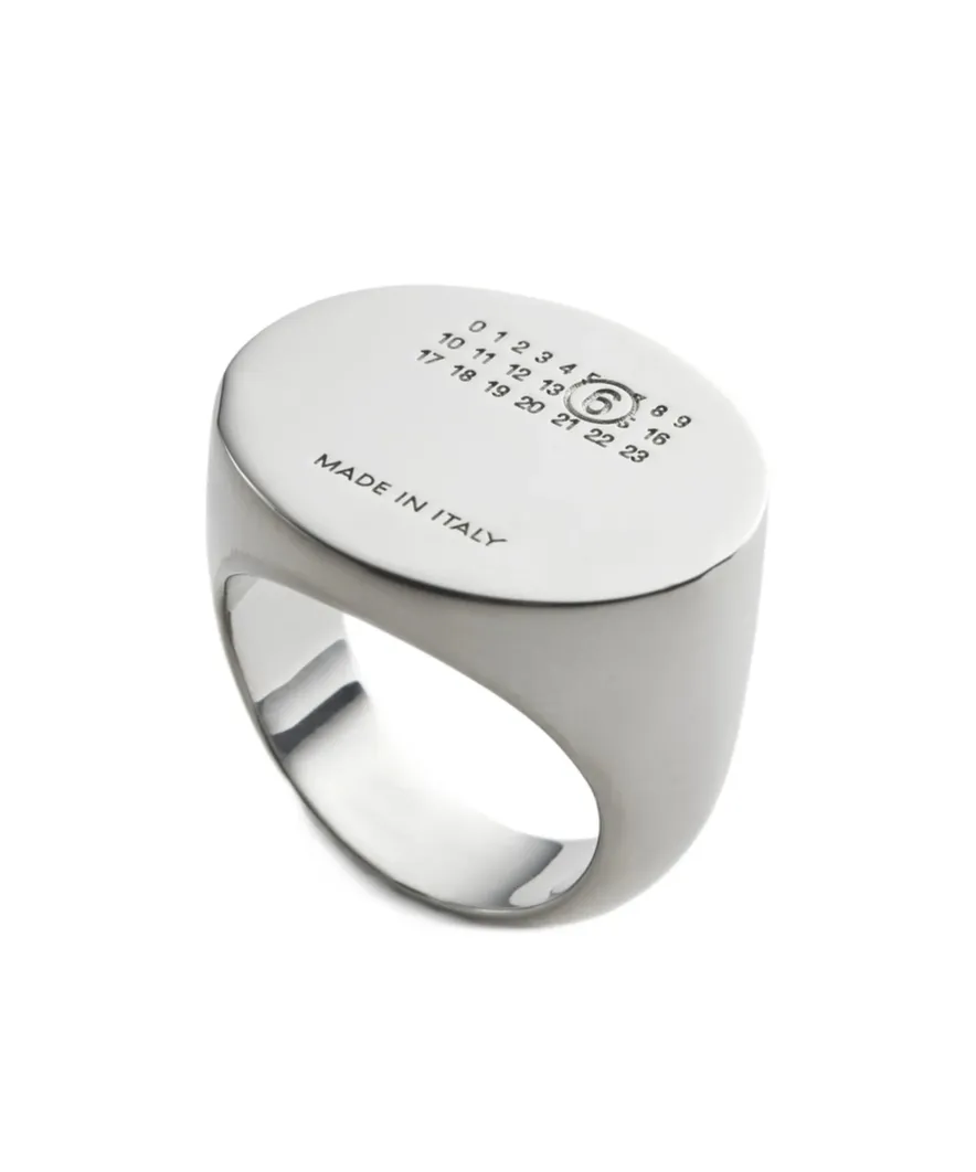 Mm6 Maison Margiela Numeric Signet Ring