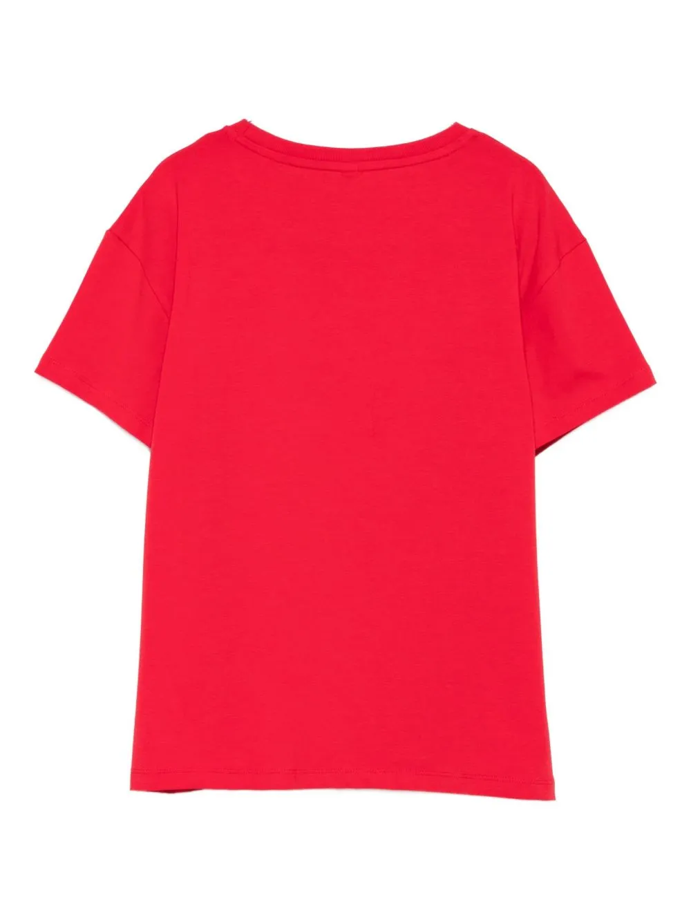 Teddy Bear-Print Short-Sleeves Top