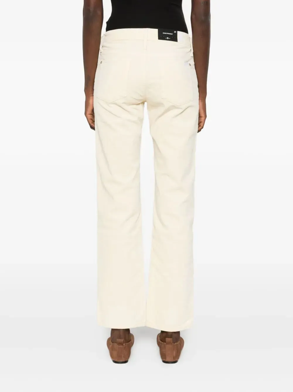 Straight-Leg Corduroy Pants