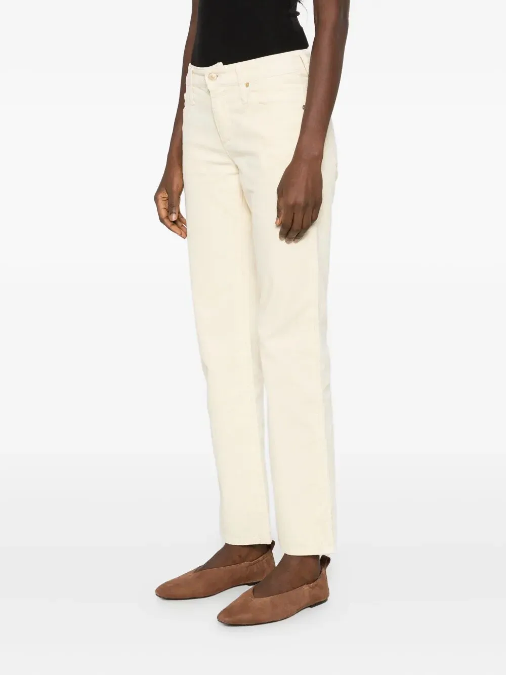 Straight-Leg Corduroy Pants