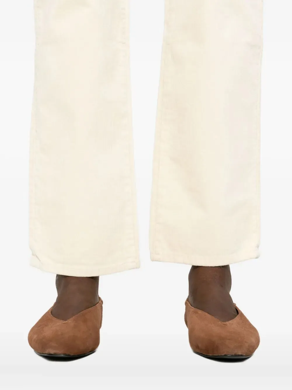Straight-Leg Corduroy Pants