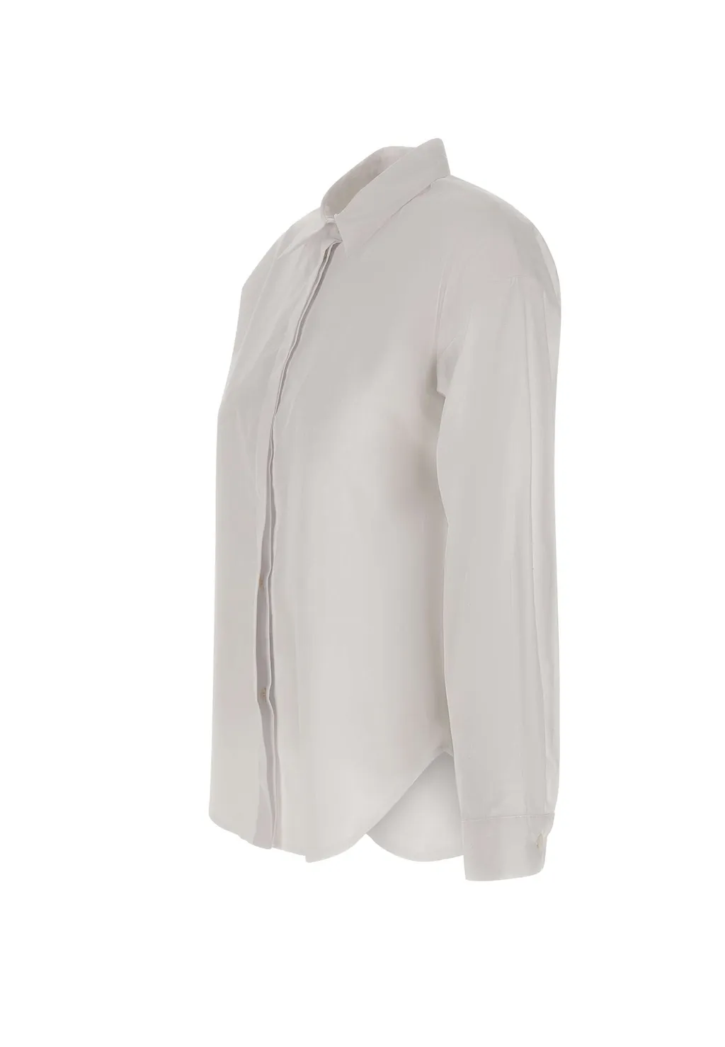 Classic-Collar Cotton Shirt