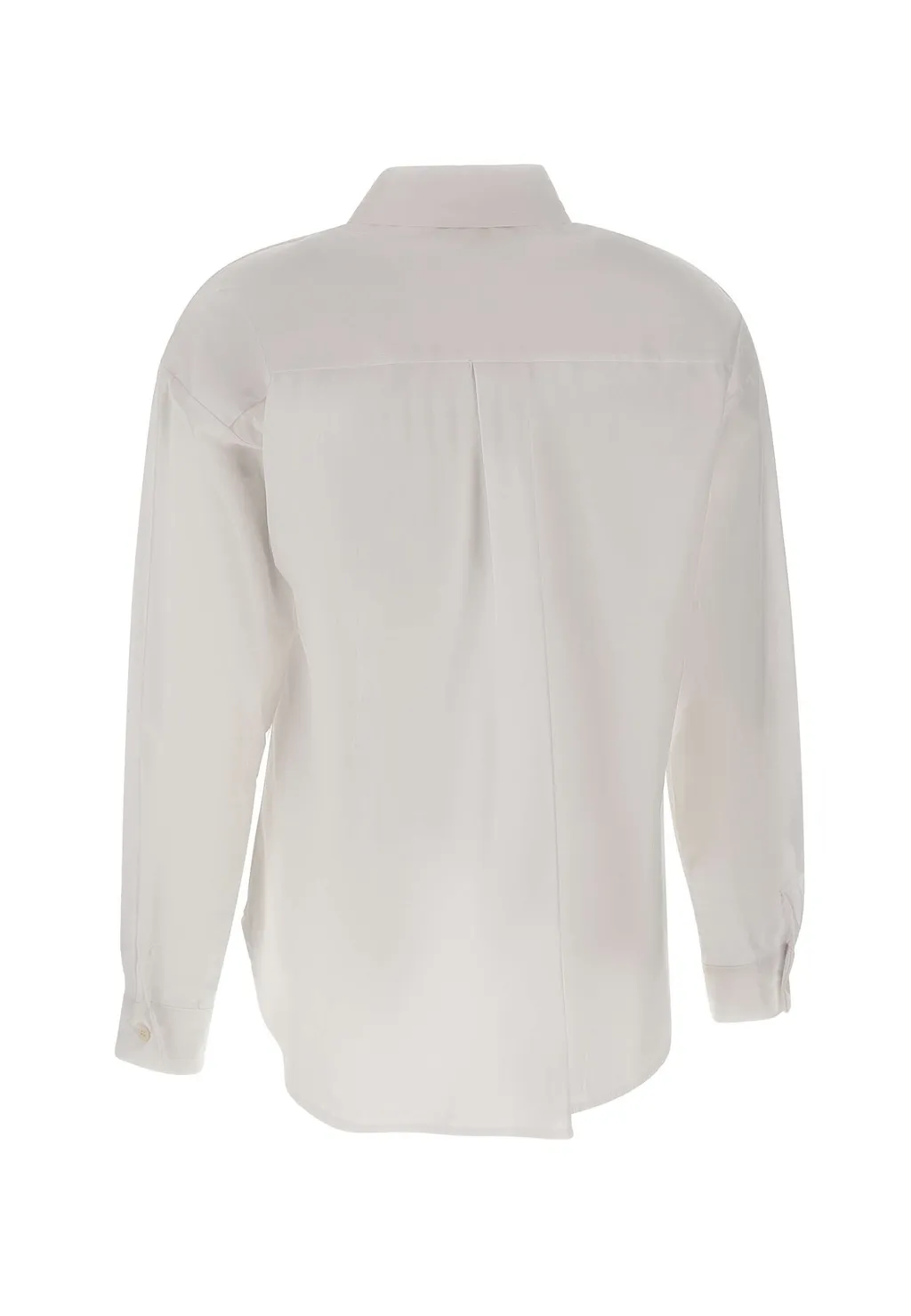 Classic-Collar Cotton Shirt