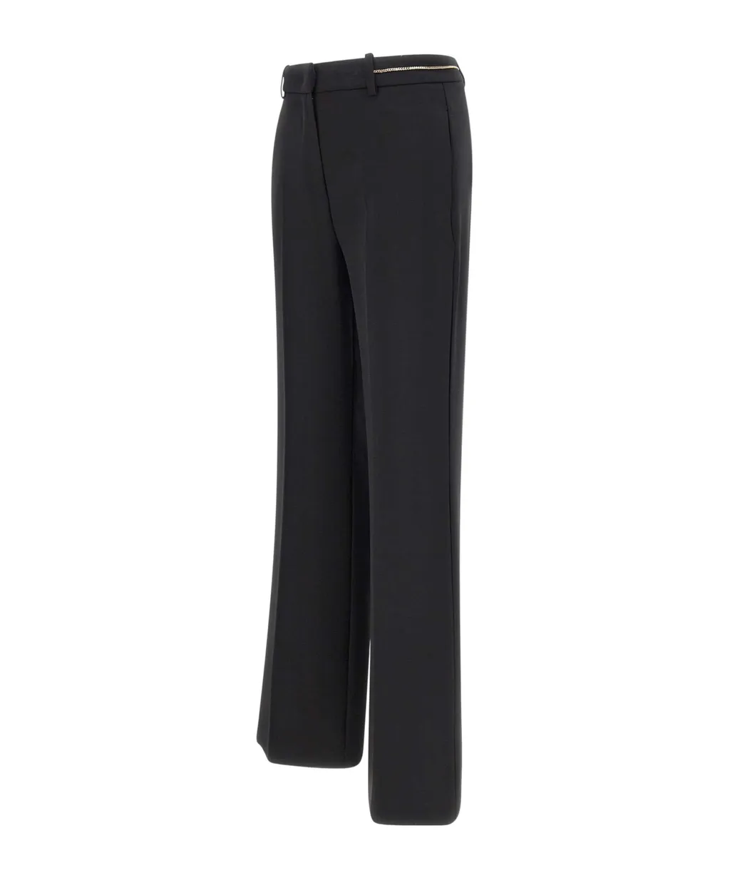 Chain-Trimmed Trousers