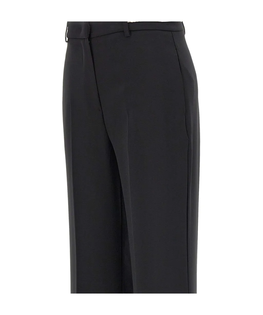 Chain-Trimmed Trousers