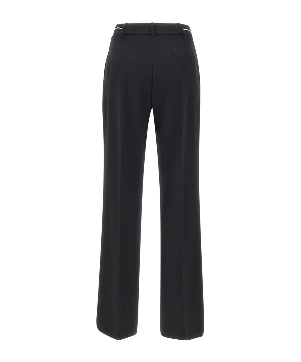 Chain-Trimmed Trousers
