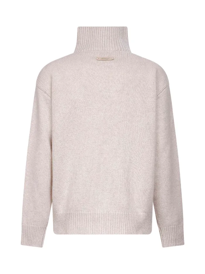 Zip-Neck Sweater