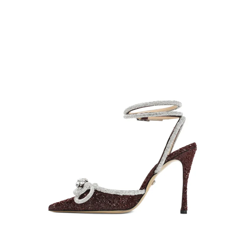 Slingback High-Heeled Sandals