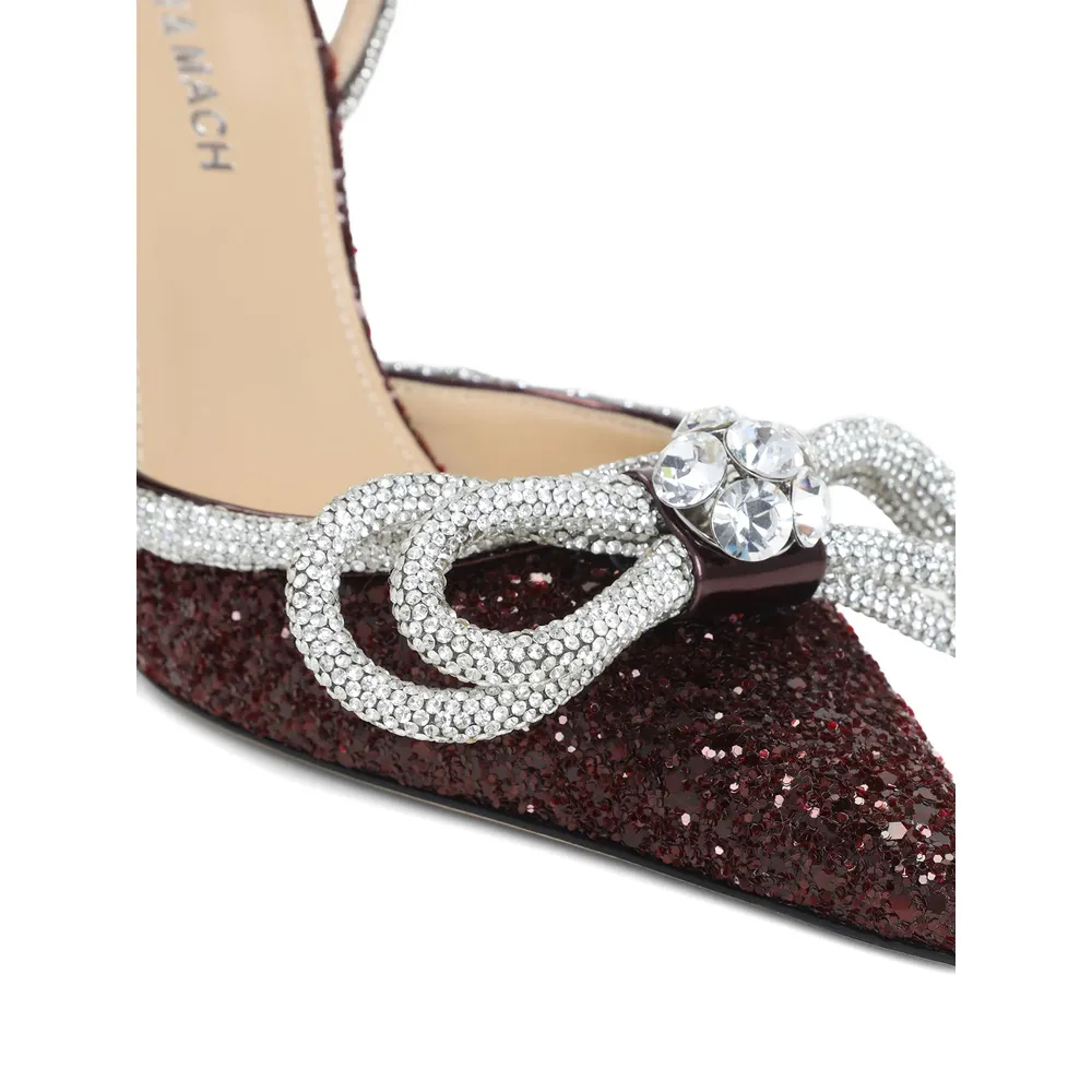 Slingback High-Heeled Sandals