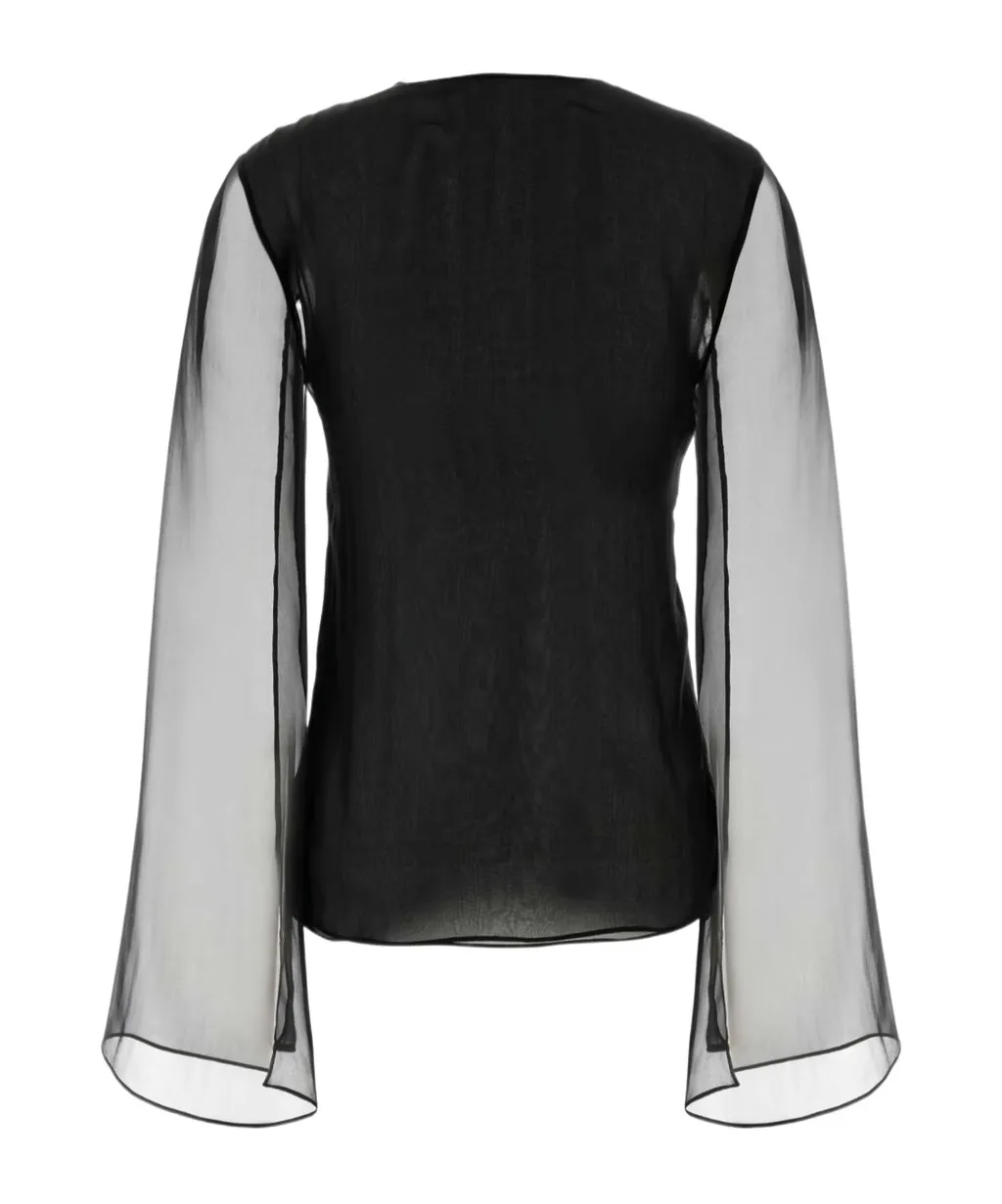 Alberta Ferretti V-Neck Top
