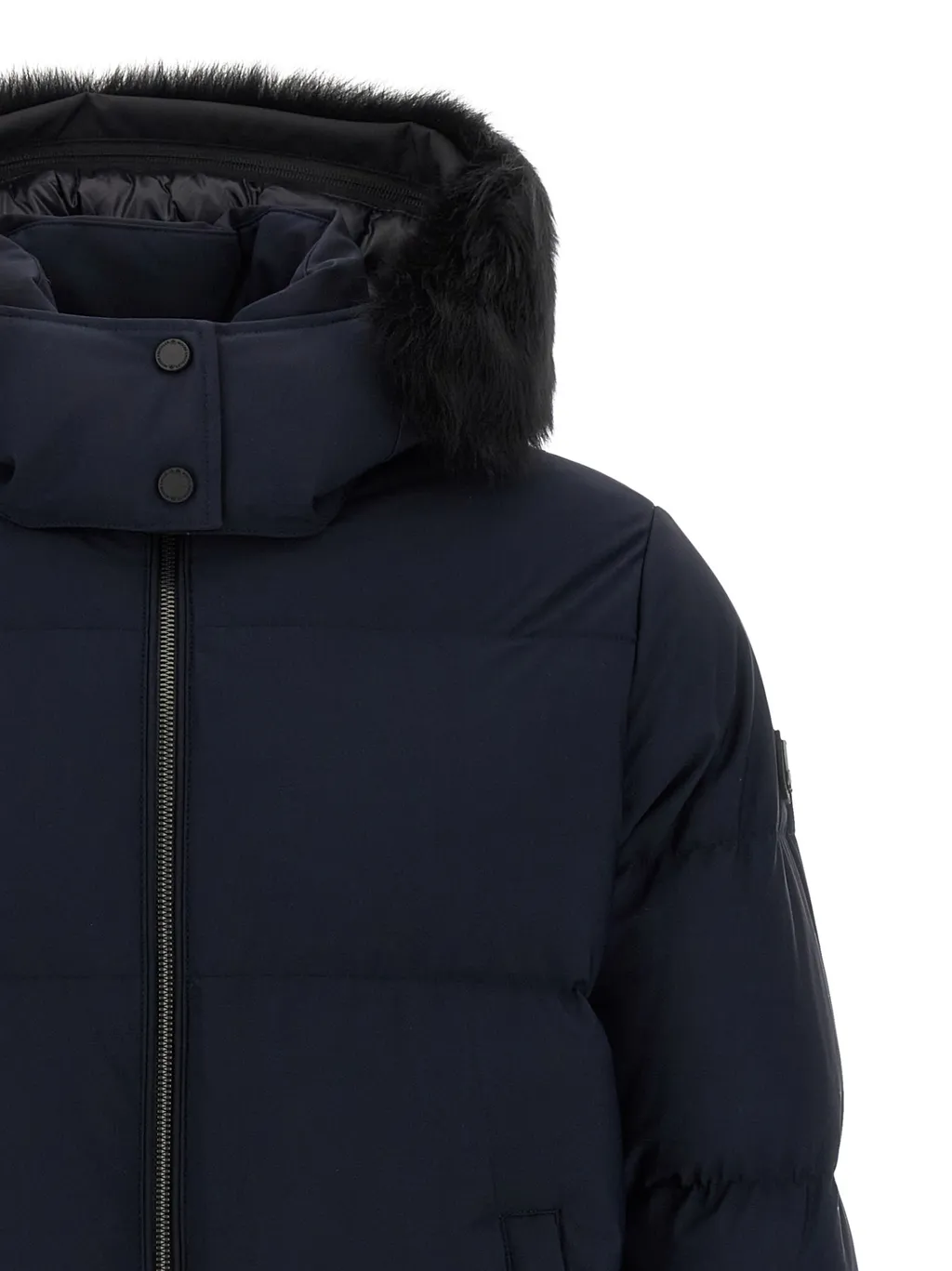 Misti Fur-Trimmed Puffer Jacket