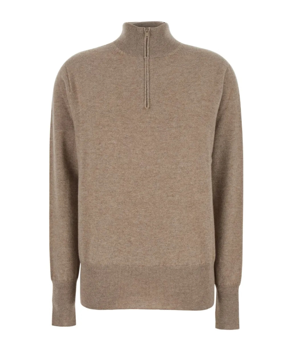 Turtleneck Long-Sleeved Sweater