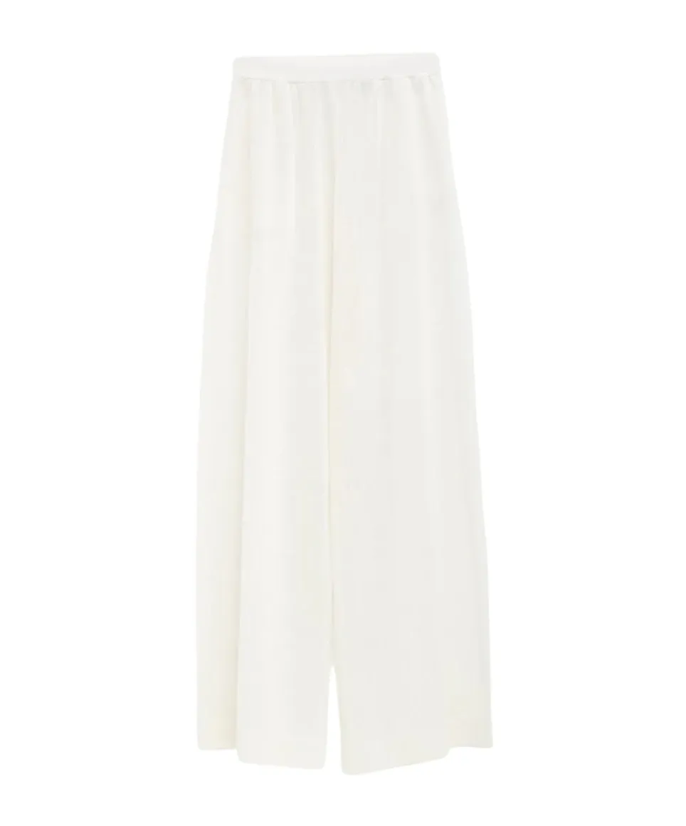 Elasticated-Waist Trousers