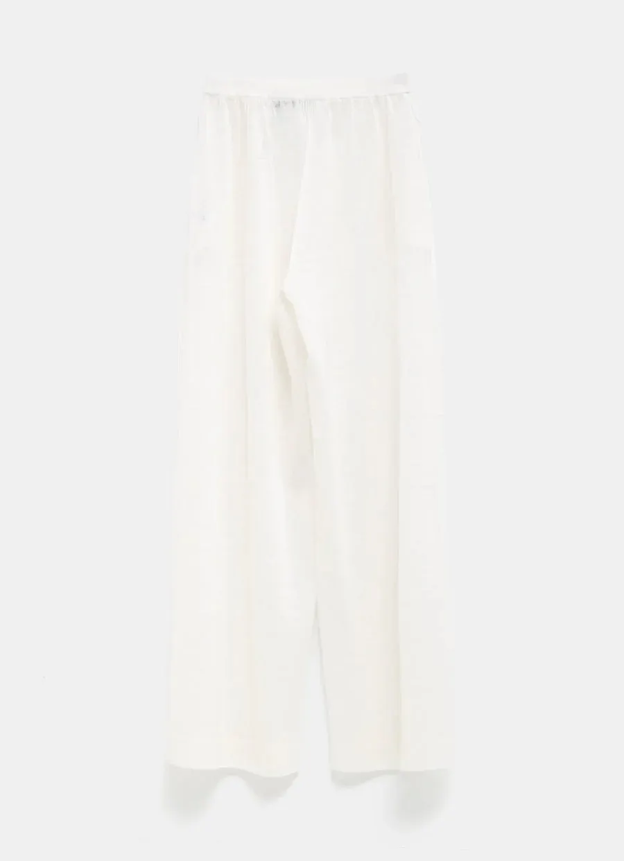 Elasticated-Waist Trousers