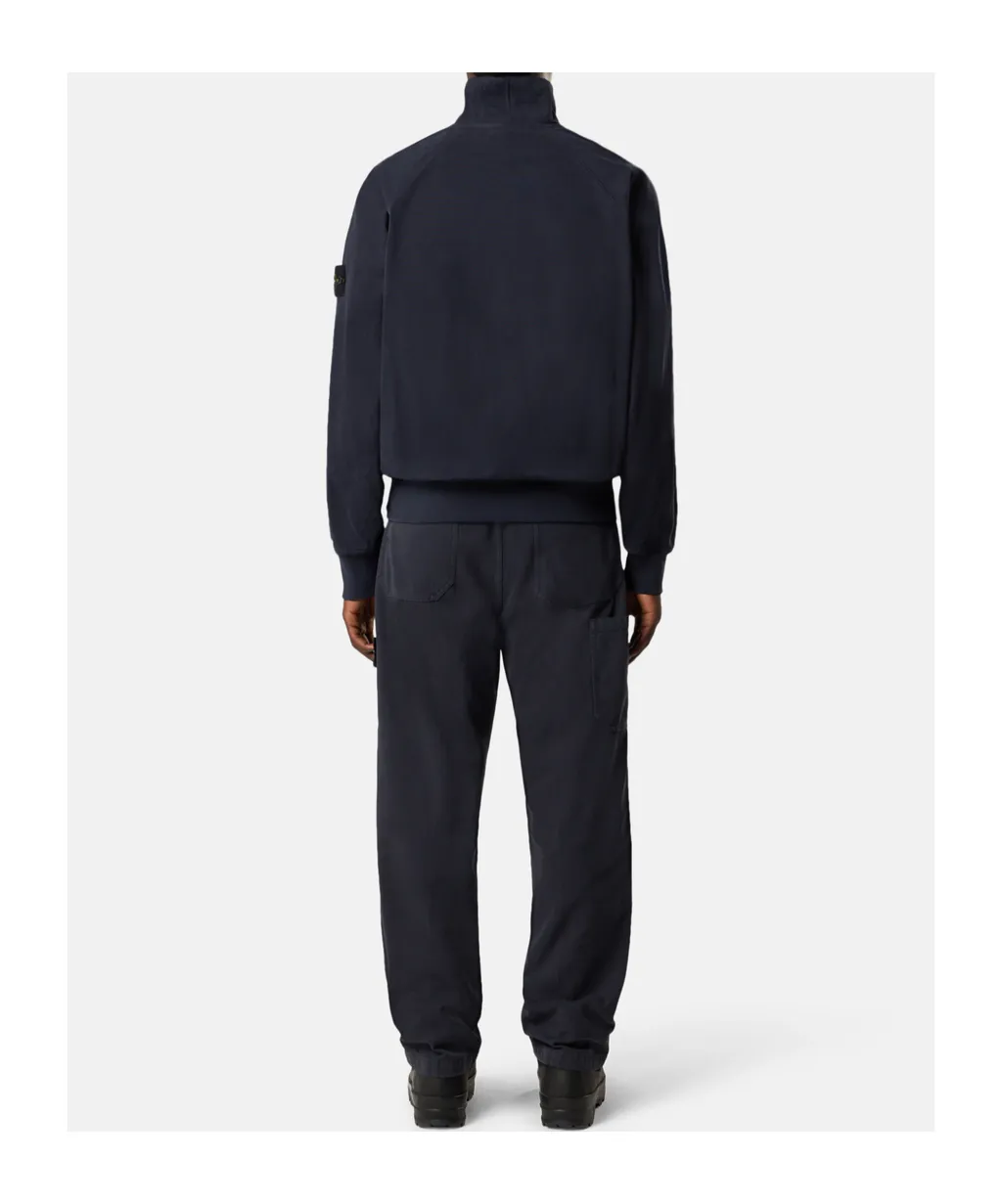 Oversized-Fit Track Jacket With Zip Pockets