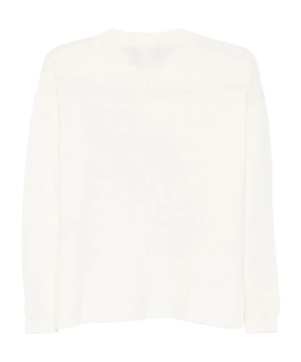 Crew Neck Long-Sleeved Sweater