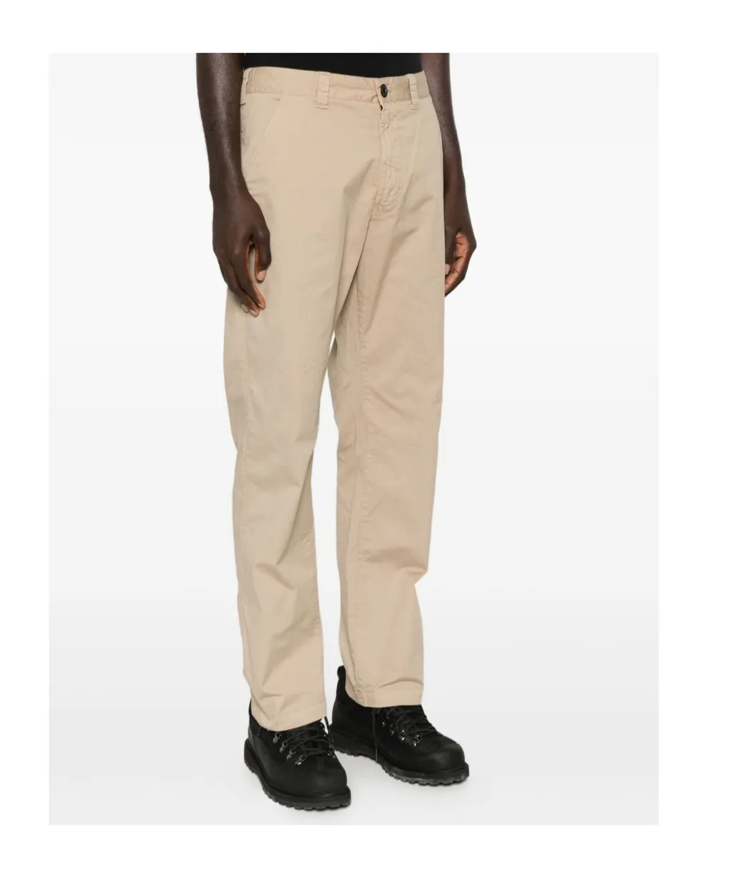 Cargo-Pocket Logo-Patch Trousers