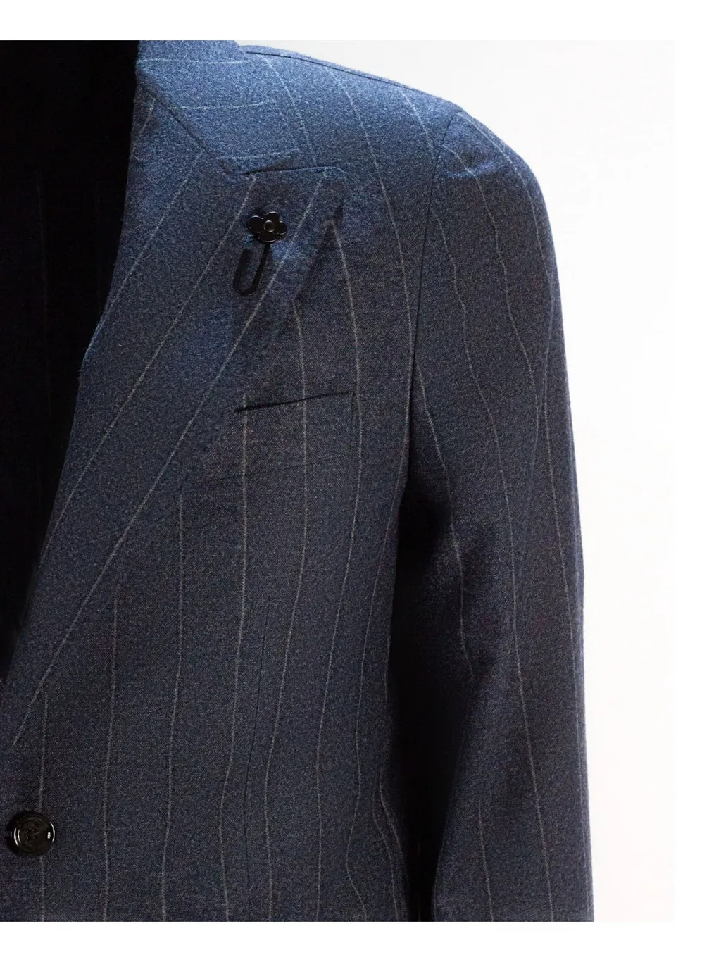 Single Breasted Striped Blazer
