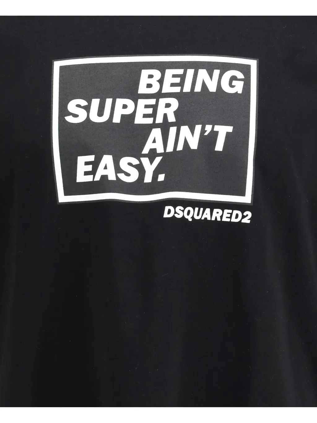 Dsquared2 Slogan Printed Crewneck T-Shirt