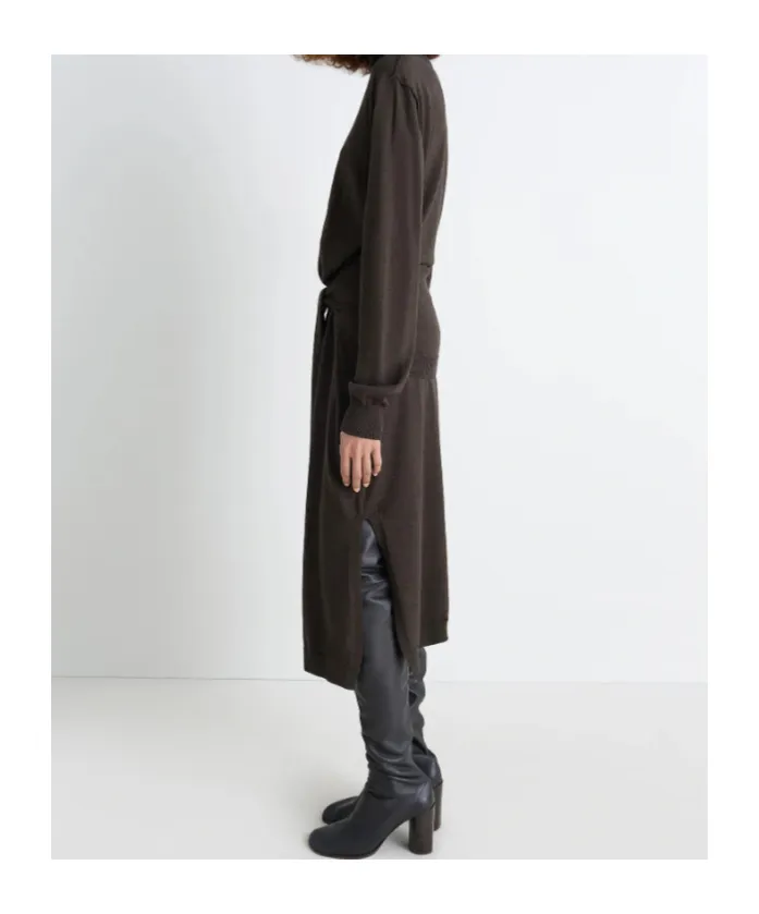 Lemaire Turtleneck Long Sleeved Midi Dress
