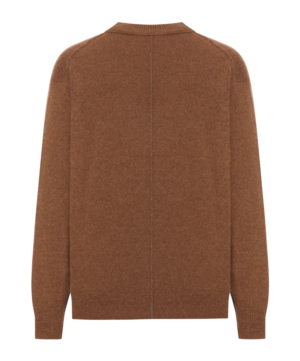 Wool Buttoned Cardigan