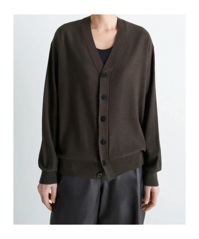 Lemaire V-Neck Long Sleeved Cardigan